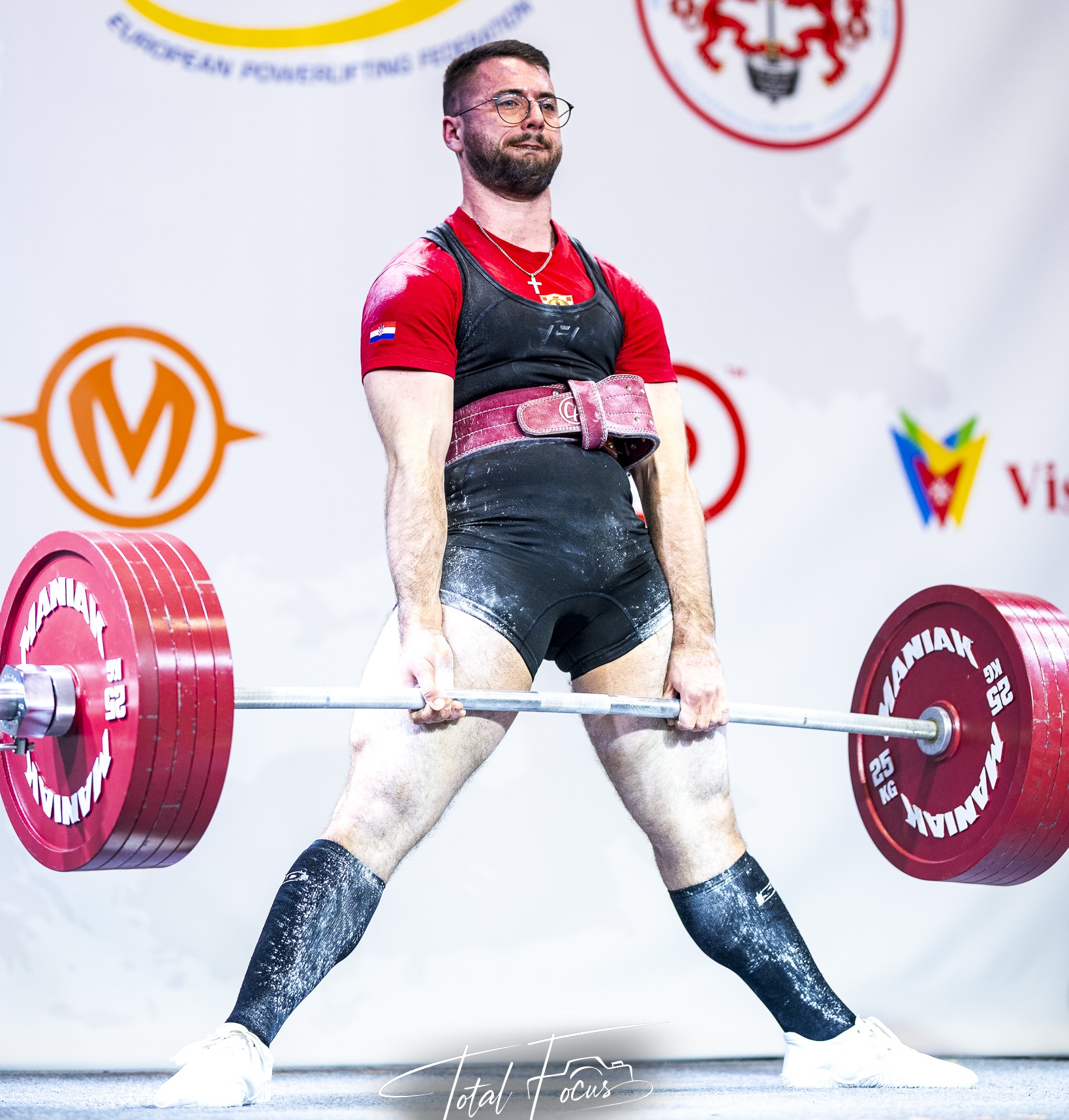 Powerlifting trener deadlift